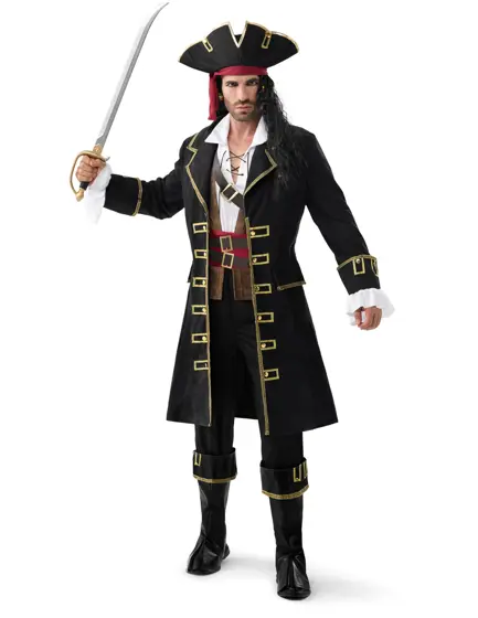 Disfraz de Capitán Pirata para Hombre