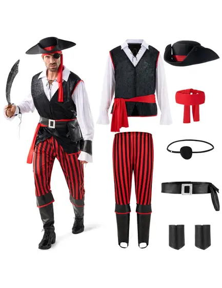 Disfraz de Pirata para Hombre