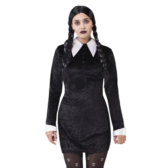 Disfraz Vestido Gótico Negro para Mujer