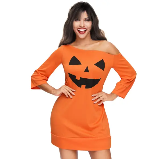 Disfraz de Calabaza para Mujer