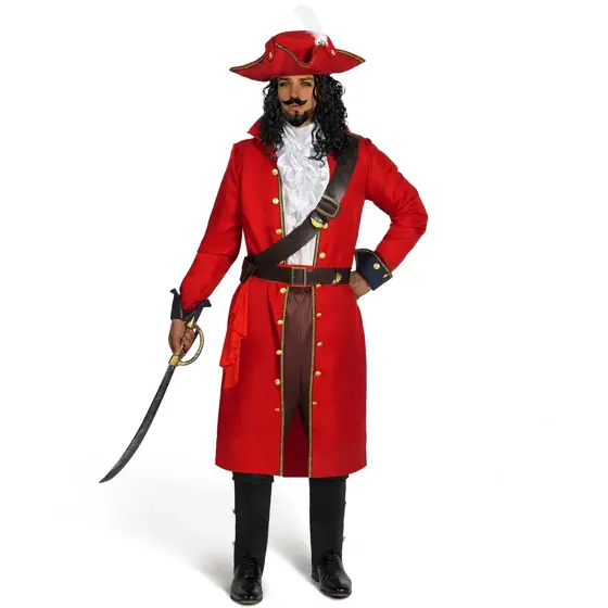 Set Disfraz de Capitán Pirata para Hombre