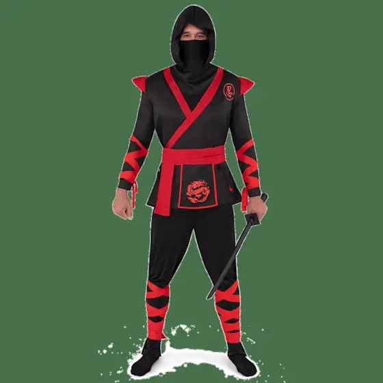 Disfraz de Ninja Deluxe para Hombre