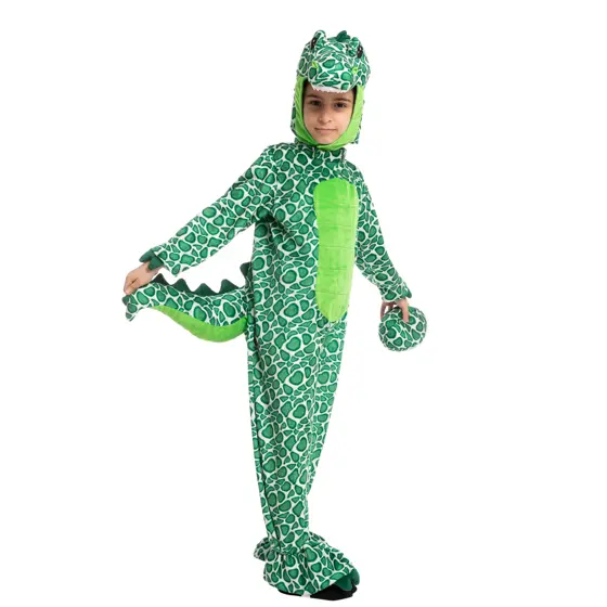 Disfraz de Dinosaurio Verde Infantil