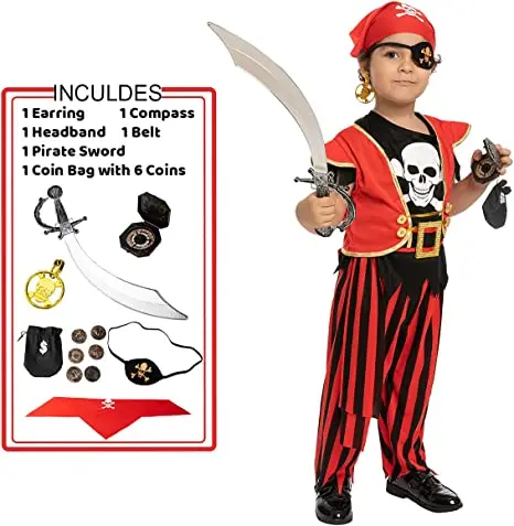 Disfraz de Pirata Contramaestre Infantil
