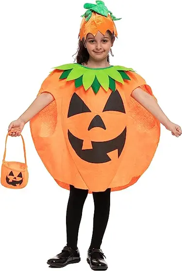 Disfraz de Calabaza Pack x3 Infantil