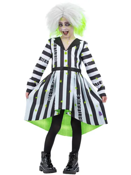 Disfraz Beetlejuice Niña