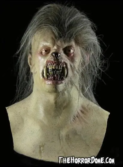 Máscara de Látex Hombre Lobo Media Luna