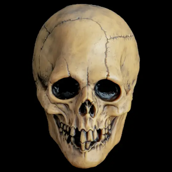 Máscara Calavera Vudú Envejecida
