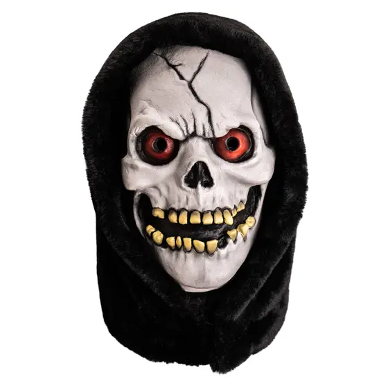 Máscara de Látex Calavera Encapuchada