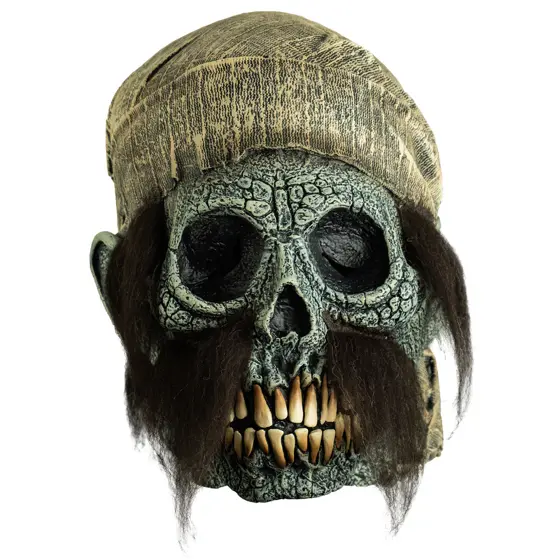 Máscara de Látex Calavera Pirata