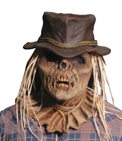 Máscara de Látex Espantapájaros Zombie