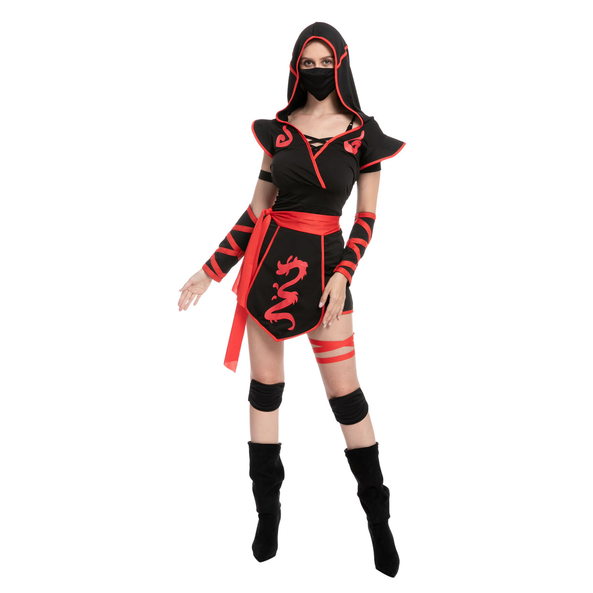 Disfraz de Ninja con Short para Mujer, foto 8 de 12
