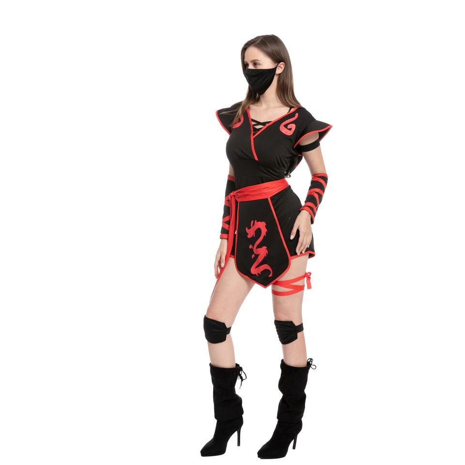 Disfraz de Ninja con Short para Mujer, foto 10 de 12