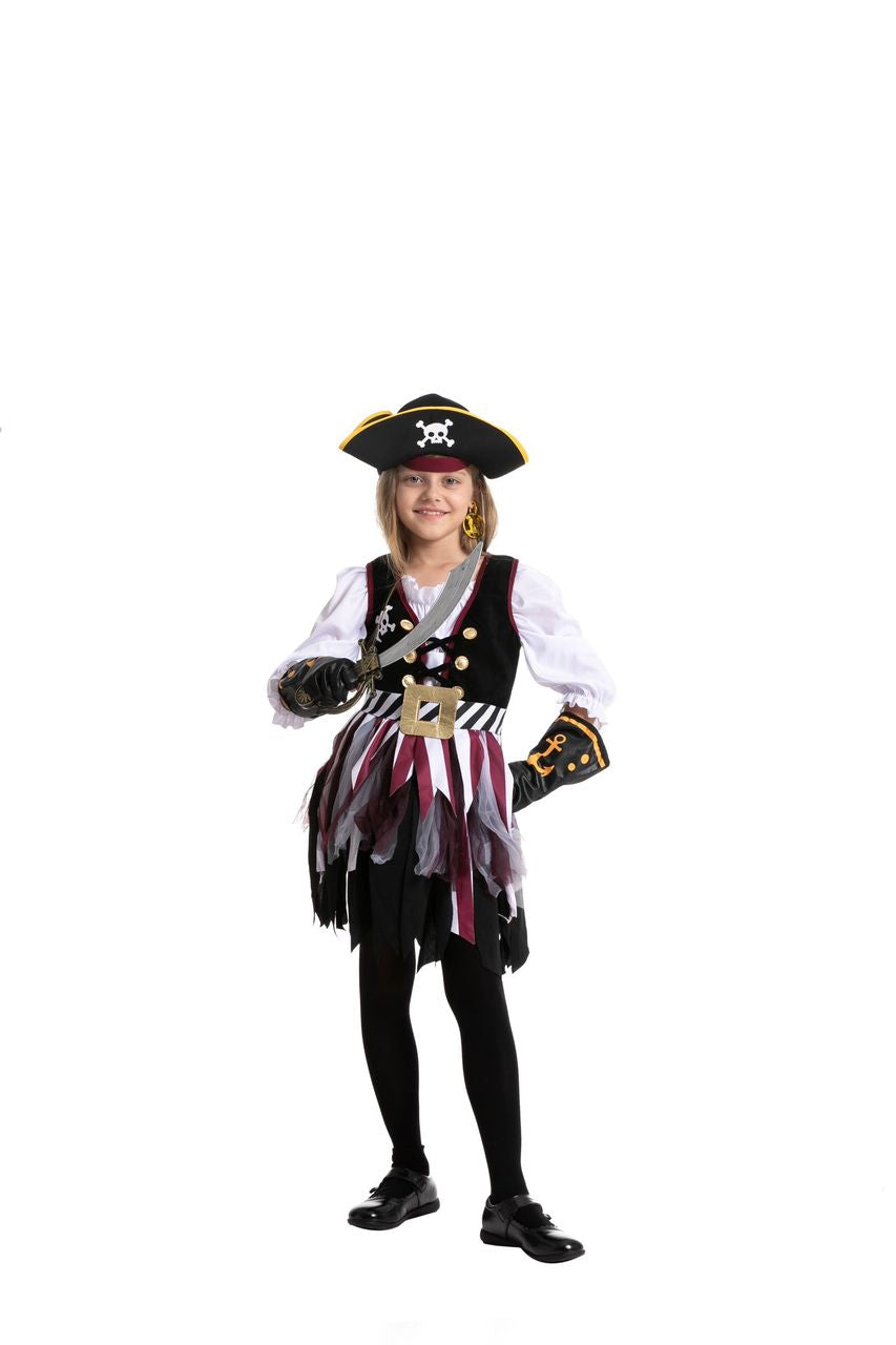 Disfraz de Pirata de los Siete Mares para Niña, foto 4 de 11