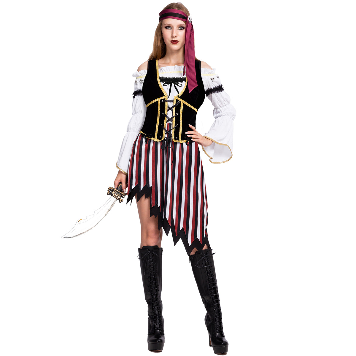 Disfraz de Capitana Pirata para Mujer, foto 1 de 9