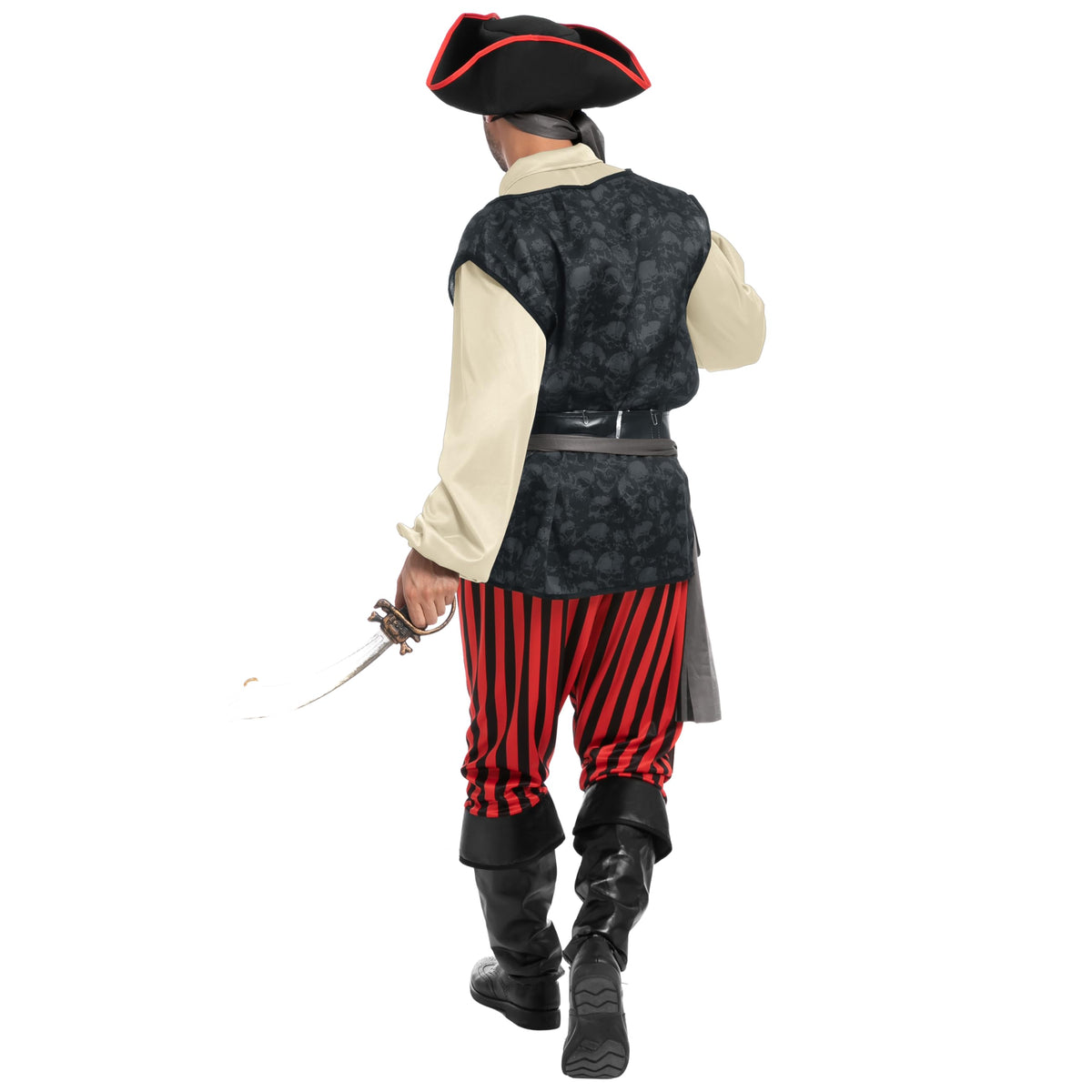 Disfraz de Pirata para Hombre Beige, foto 4 de 8
