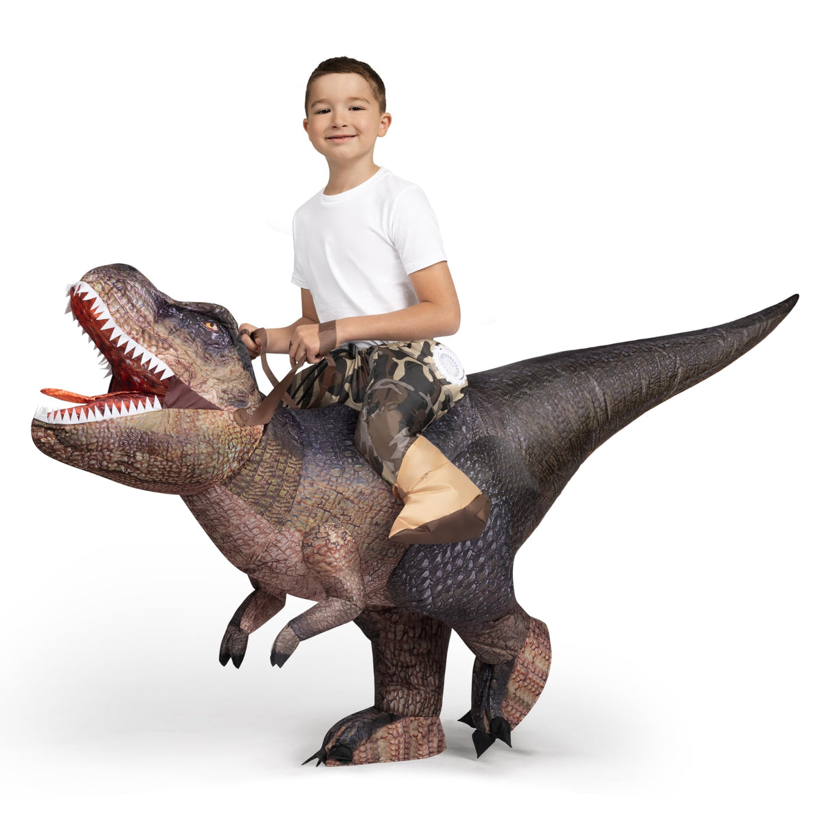 Disfraz Inflable de Dinosaurio Infantil, foto 8 de 8