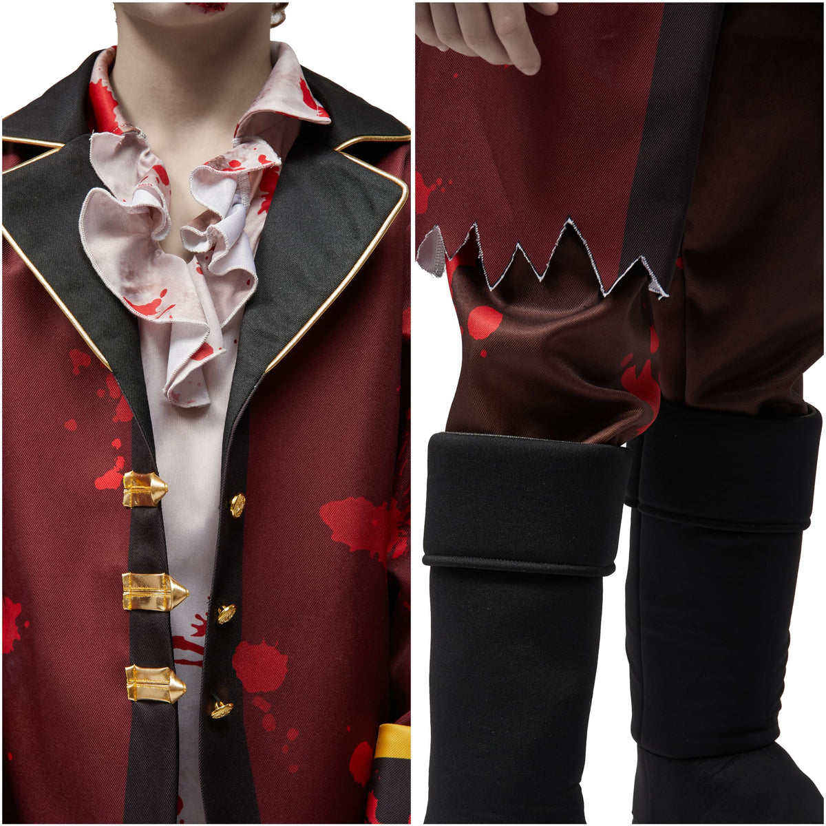Disfraz de Pirata Zombie para Niño, foto 3 de 8