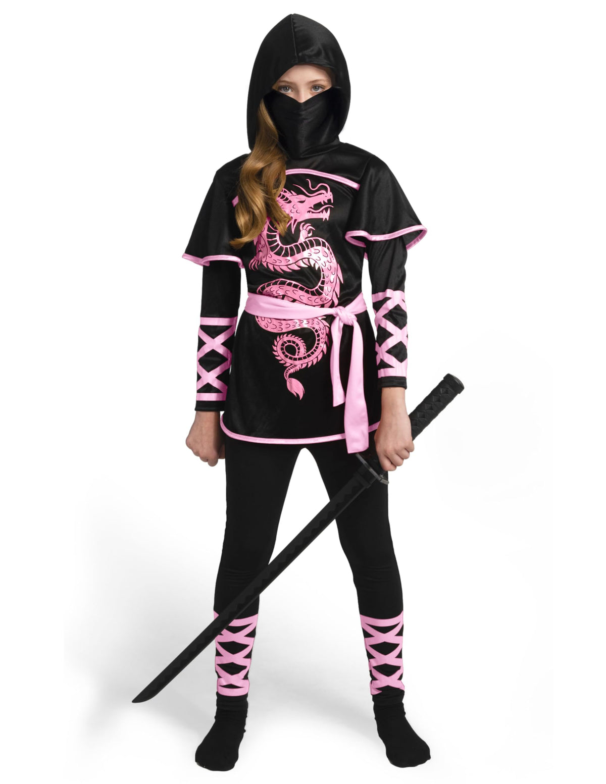 Set Disfraz Ninja Dragón Definitivo Infantil, foto 1 de 8