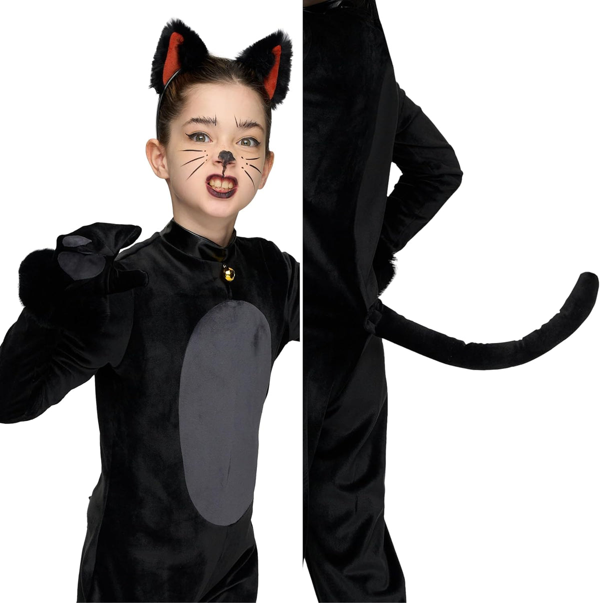 Disfraz de Gato Negro de Felpa, foto 4 de 8