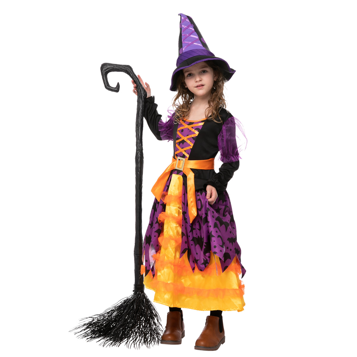 Disfraz de Bruja con Luces Infantil, foto 3 de 8