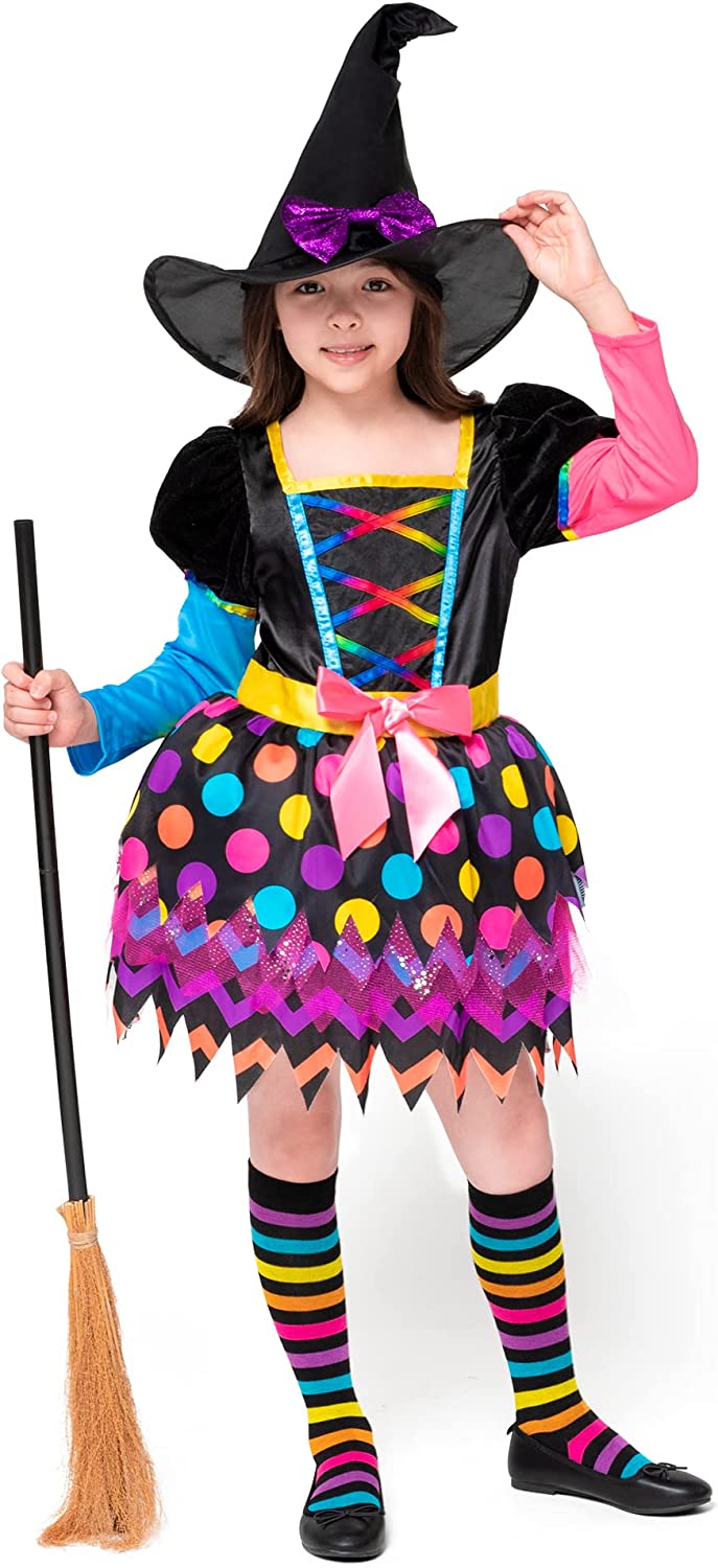 Disfraz de Bruja Divertida para Niña, foto 6 de 8
