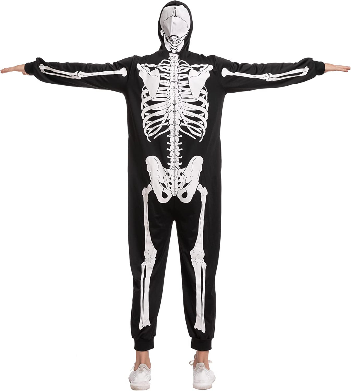 Enterizo Pijama de Esqueleto para Hombre, foto 6 de 8