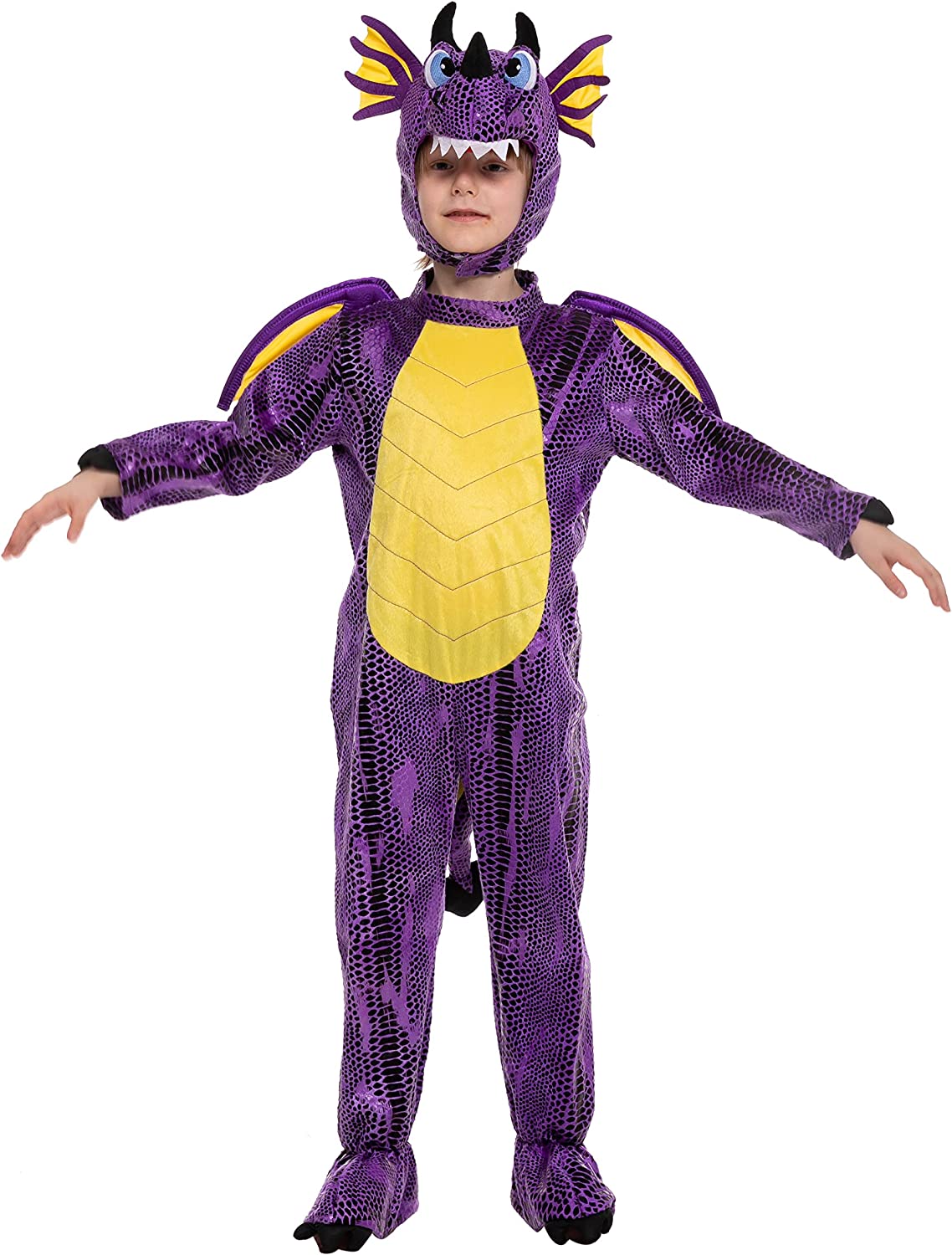 Disfraz de Dragón Morado Infantil, foto 1 de 8
