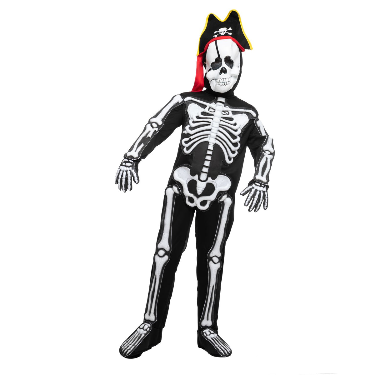 Disfraz de Pirata Esqueleto Infantil, foto 3 de 8