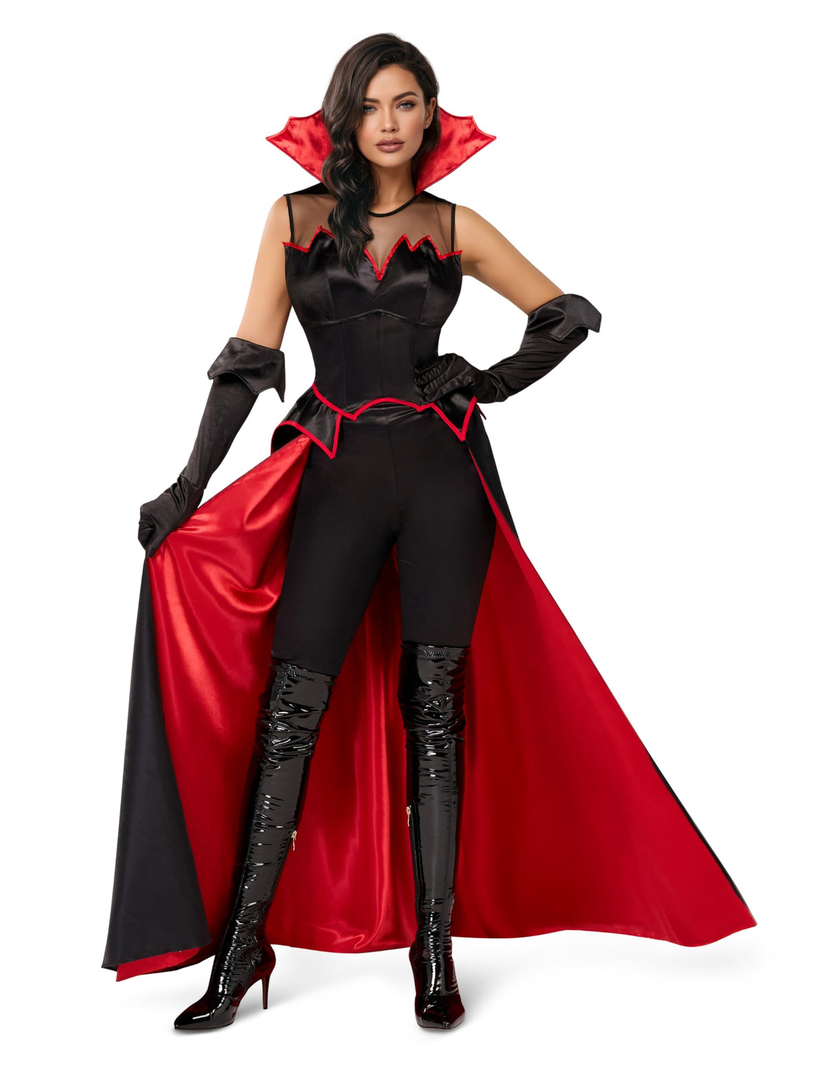 Disfraz Vestido de Vampiresa para Mujer, foto 1 de 7