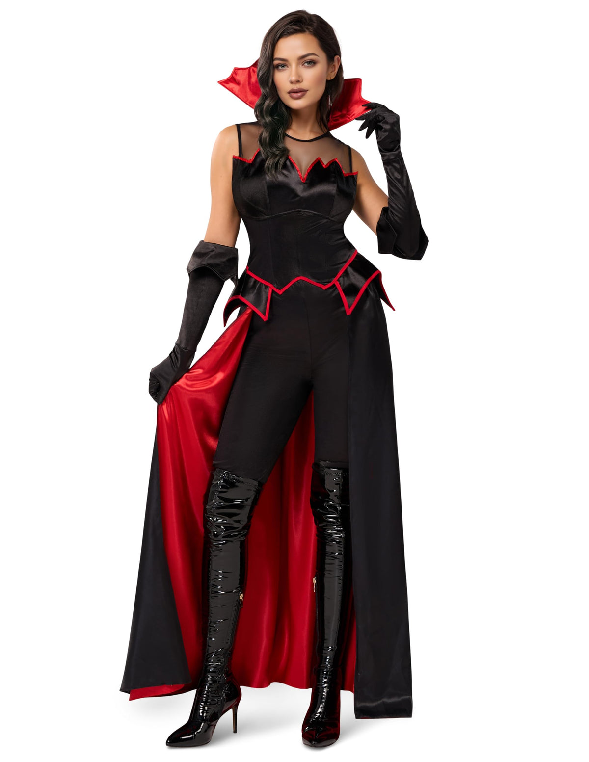 Disfraz Vestido de Vampiresa para Mujer, foto 2 de 7