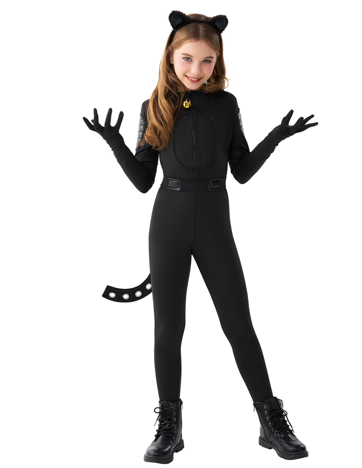 Disfraz de Gato Negro para Niña, foto 3 de 7