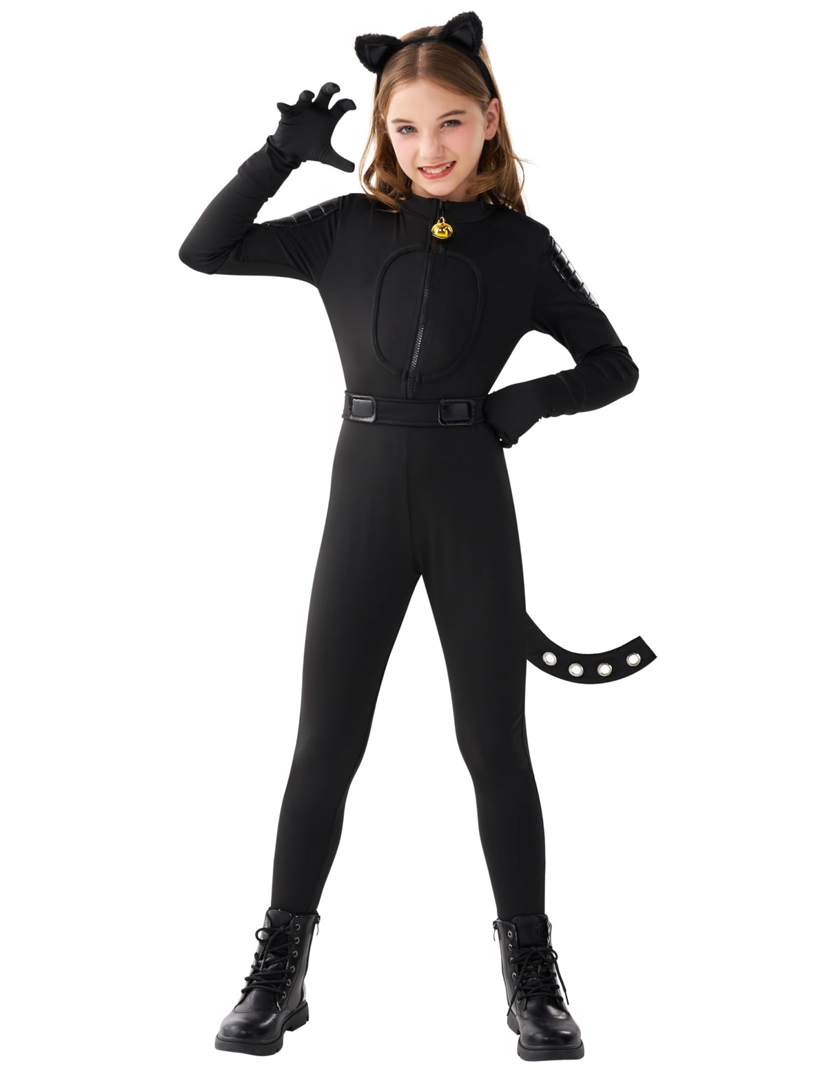 Disfraz de Gato Negro para Niña, foto 6 de 7