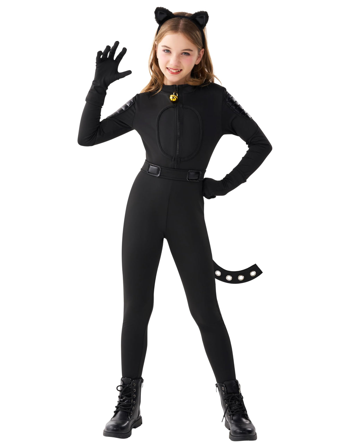 Disfraz de Gato Negro para Niña, foto 7 de 7