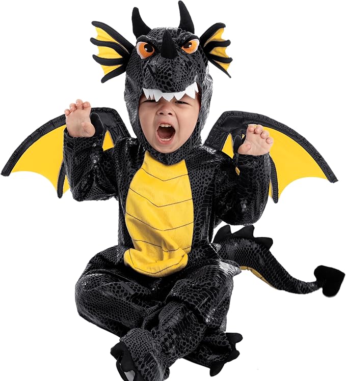 Disfraz de Dinosaurio con Alas y Huevos para Niños Pequeños, foto 4 de 7