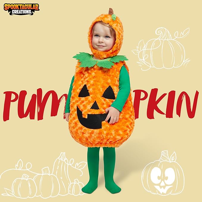 Disfraz de Calabaza para Bebé, foto 2 de 7