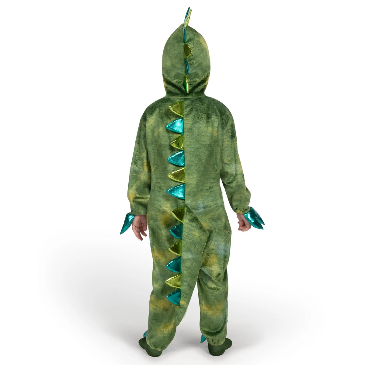 Enterizo de T-Rex Verde Brillante Infantil, foto 4 de 7