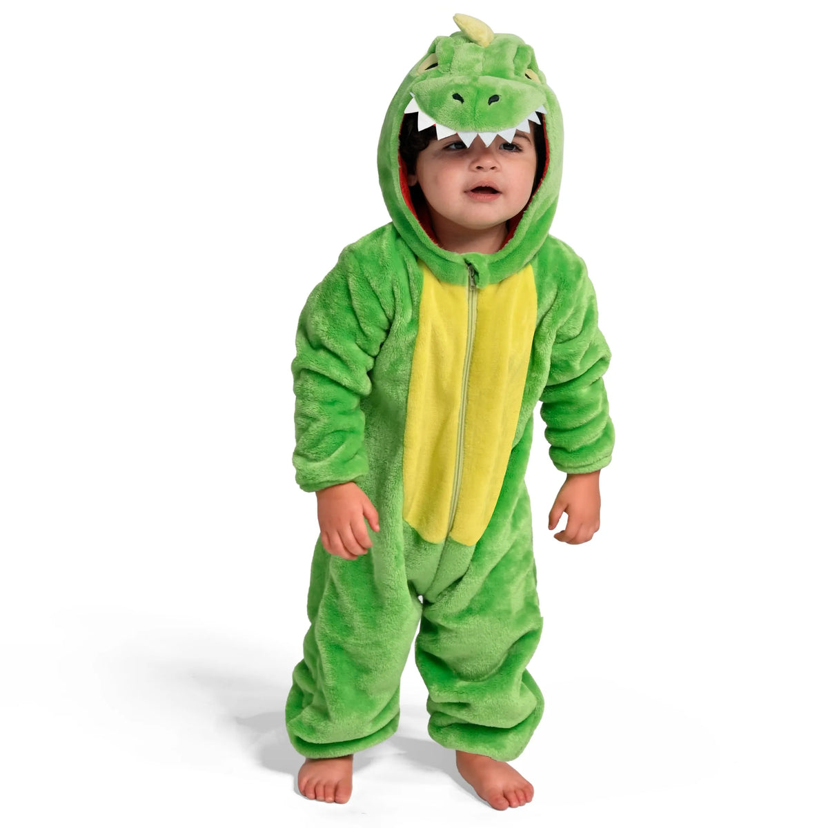 Enterizo de Dinosaurio Verde para Bebé, foto 2 de 7