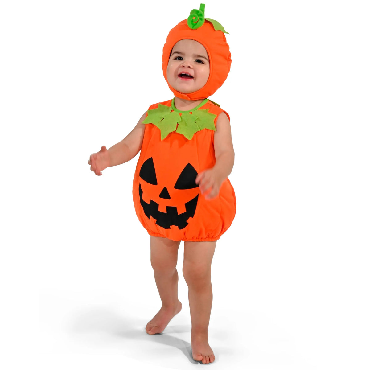 Disfraz de Calabaza con Capucha para Niños Pequeños, foto 1 de 7