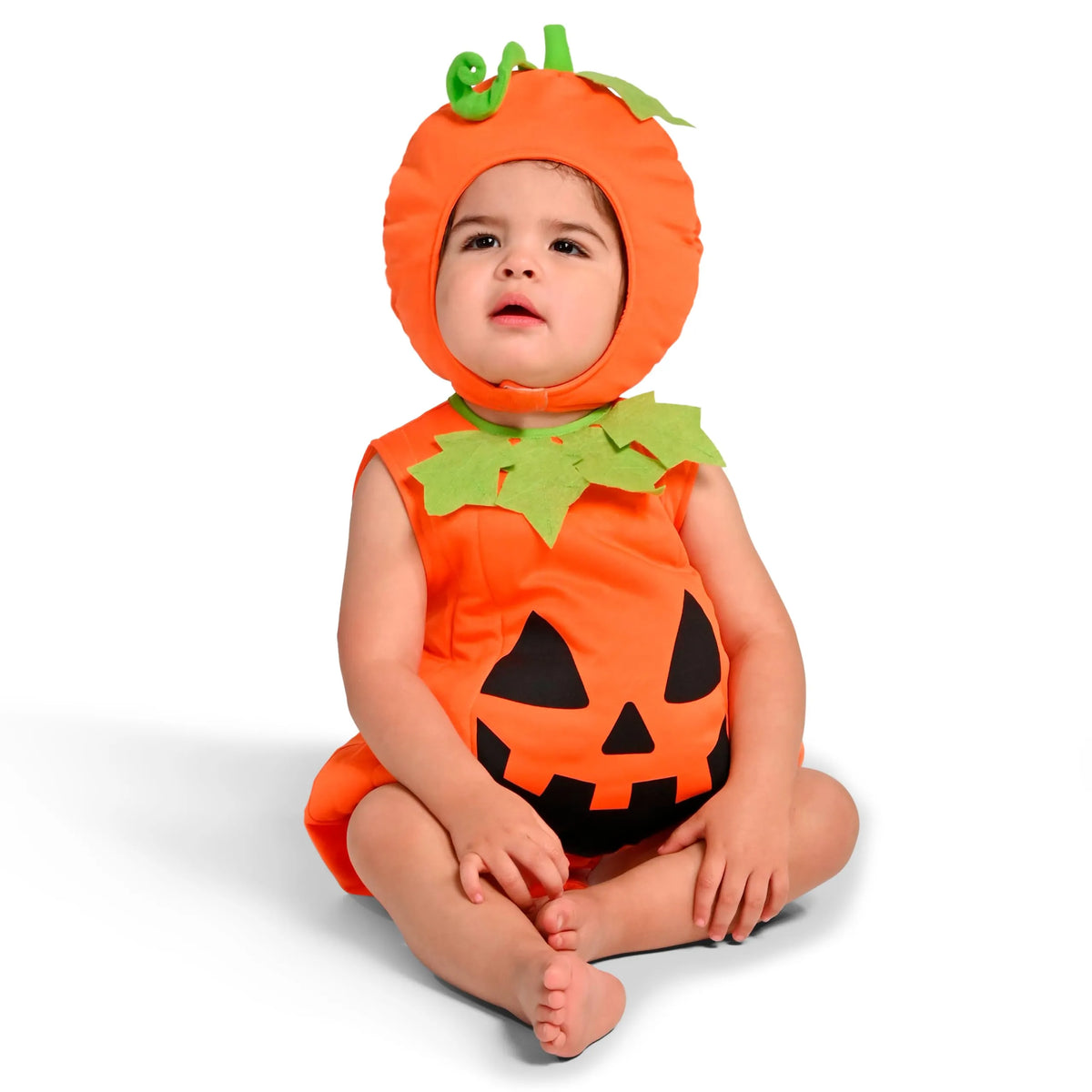 Disfraz de Calabaza con Capucha para Niños Pequeños, foto 3 de 7