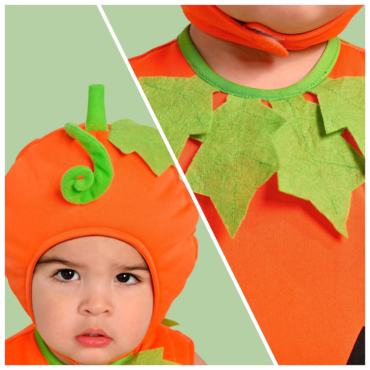 Disfraz de Calabaza con Capucha para Niños Pequeños, foto 4 de 7