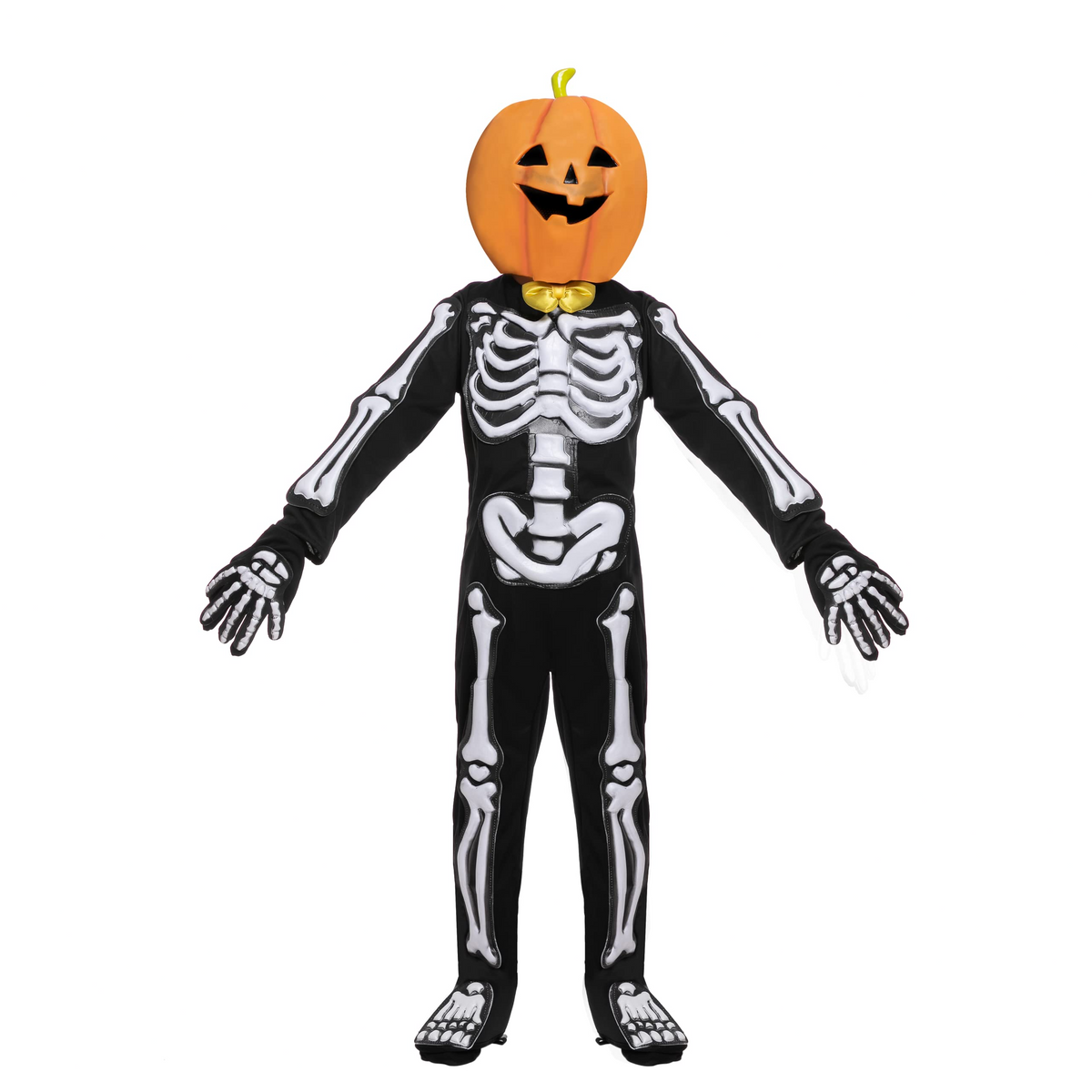 Disfraz de Esqueleto Calabaza para Niño, foto 1 de 7
