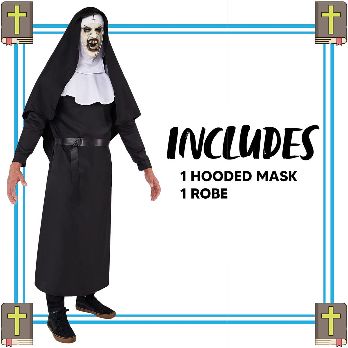 Disfraz de Monja Terrorífica para Hombre, foto 5 de 7