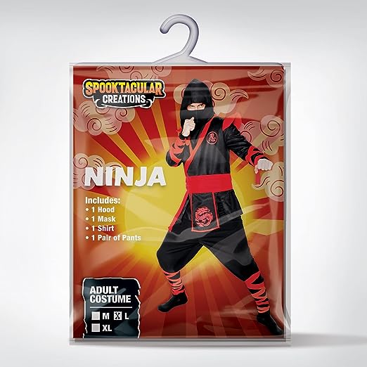 Disfraz de Ninja Deluxe para Hombre, foto 7 de 7