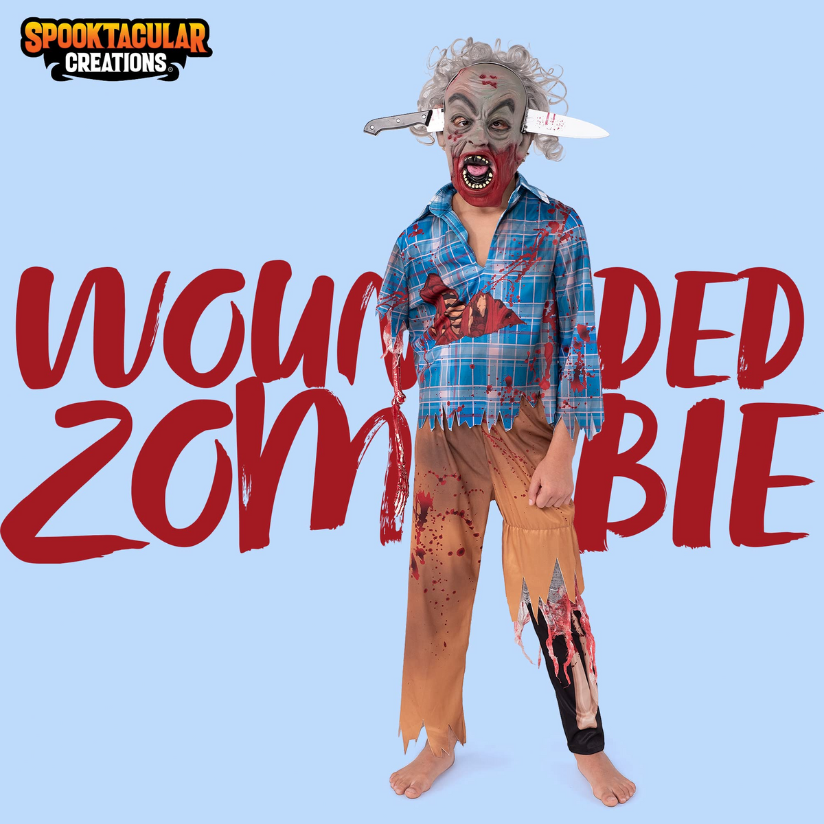 Disfraz de Zombie Herido para Niño, foto 2 de 7