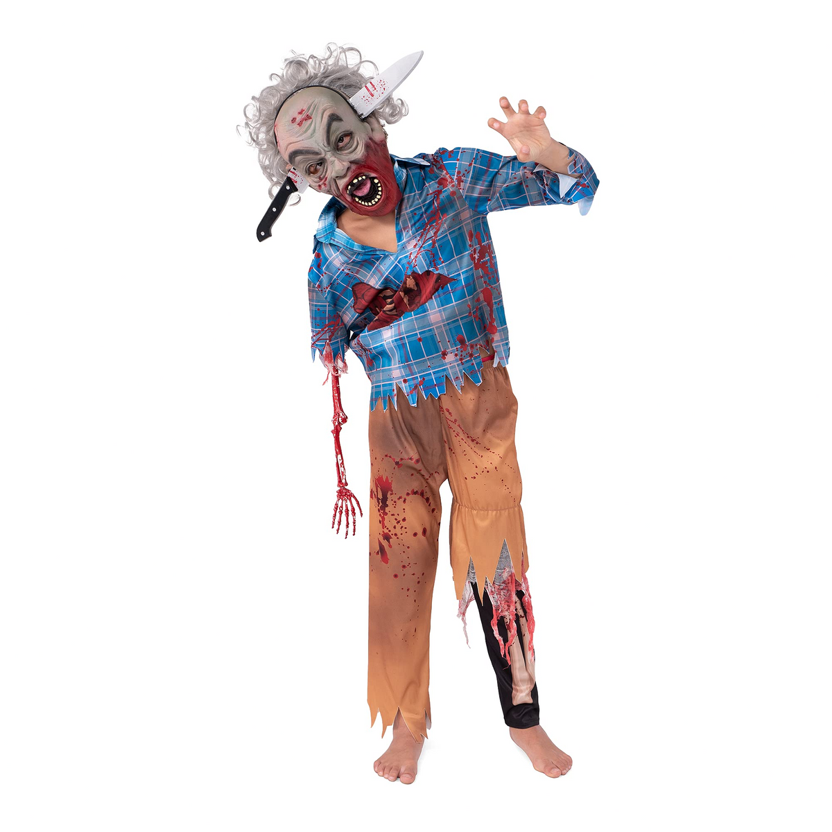 Disfraz de Zombie Herido para Niño, foto 3 de 7