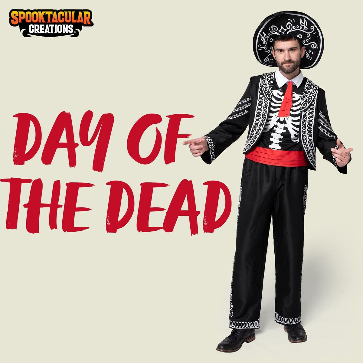 Disfraz de Día de Muertos para Hombre, foto 2 de 7
