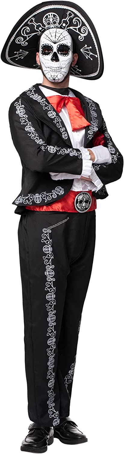 Disfraz de Día de Muertos para Hombre, foto 4 de 7