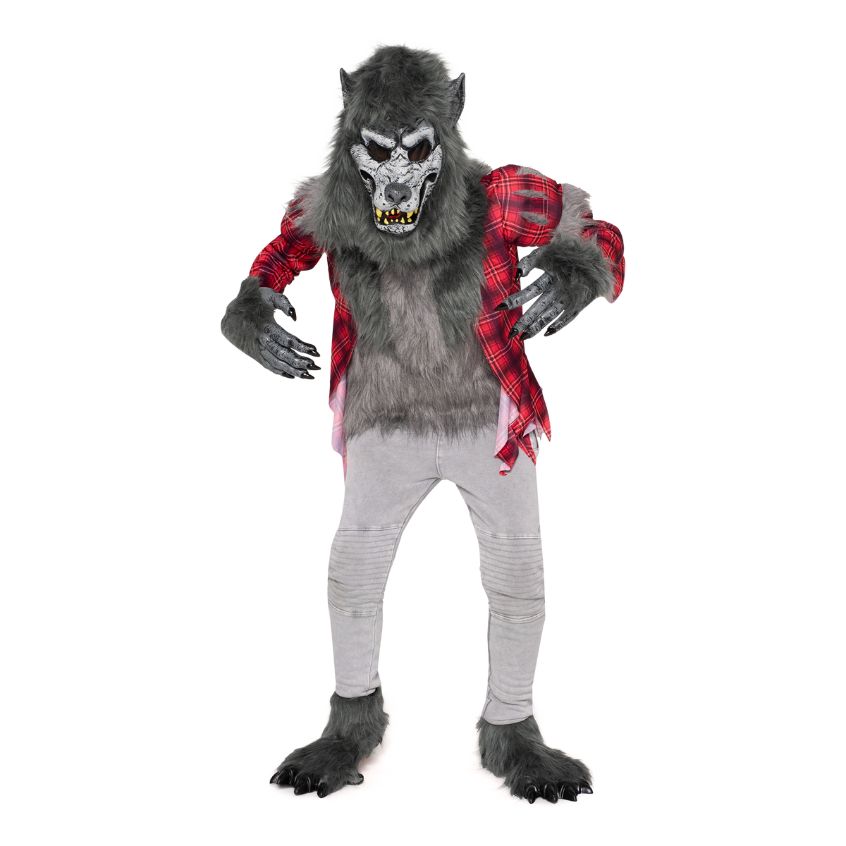 Disfraz de Hombre Lobo Aullador Infantil, foto 4 de 7
