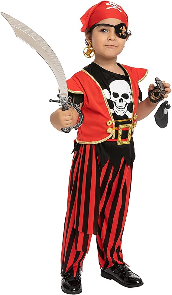 Disfraz de Pirata Contramaestre Infantil, foto 3 de 7